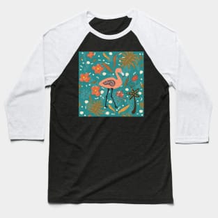 Flamingo Baseball T-Shirt